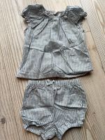 H&M Shirt Hose Set Sommer blau weiß gestreift Gr. 74 Nordrhein-Westfalen - Neukirchen-Vluyn Vorschau