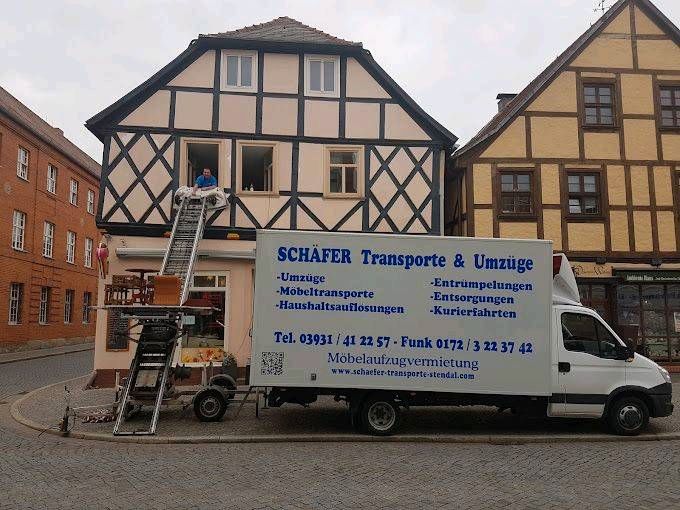 SCHÄFER Transporte Umzüge , Haushaltsauflösungen , Entrümpelungen in Stendal