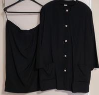 Ulla Popken Kostüm Rock und Jacke Schwarz Gr 50/52, NEU Bayern - Haßfurt Vorschau
