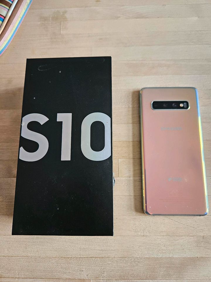 Samsung s 10 64 GB prism silver in Elbingerode (Harz)