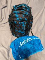 Satch Schulrucksack Rucksack blau mit Regencape Hessen - Bad Wildungen Vorschau