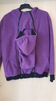 Tragejacke, Schwangerschaftsjacke Fleece lila 3 in 1 in Gr 44 Baden-Württemberg - Gondelsheim Vorschau