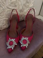 Amina Muaddi Heels 37 pink Hessen - Neustadt Vorschau