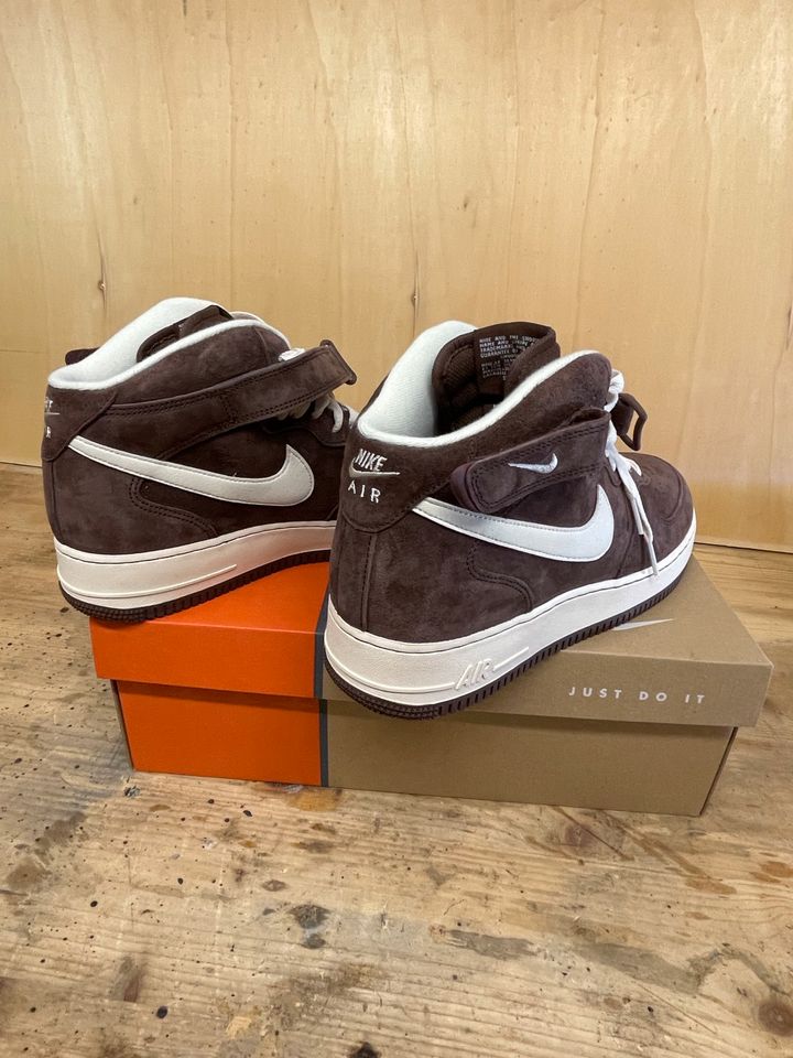 Nike Air Force Mid 07 QS Chocolate , Gr. 46 US12 , Neu in Neunkirchen