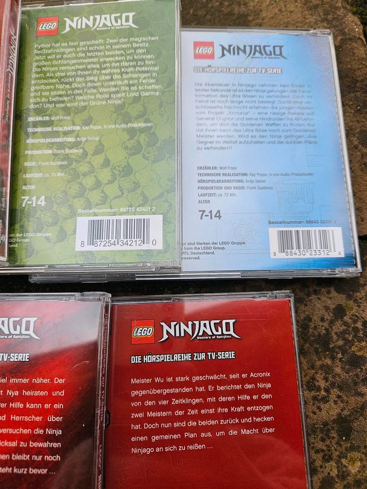 Lego Ninjago 5 CDs in Herxheim bei Landau/Pfalz