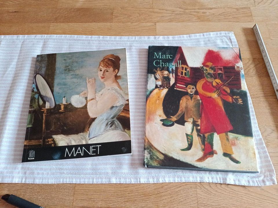 Kunst Bücher Manet und Chagall in Saarbrücken