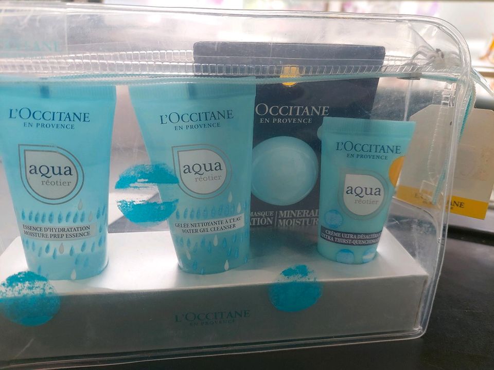 L Occitane Aqua Amande + Tasche 6xPflege neu in Bielefeld