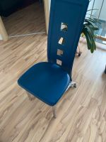 Stuhl blau (für Esszimmertisch) 25€ pro Stück Bayern - Sachsen bei Ansbach Vorschau