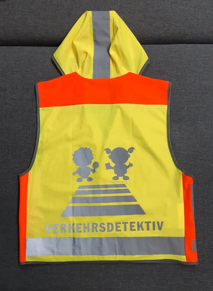 Kinder Warnweste sicherer Schulweg Gr. 134 / 140  NEU in Riedlingen