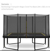 Magic Circle Pro Trampolin 214x305cm Bayern - Vaterstetten Vorschau