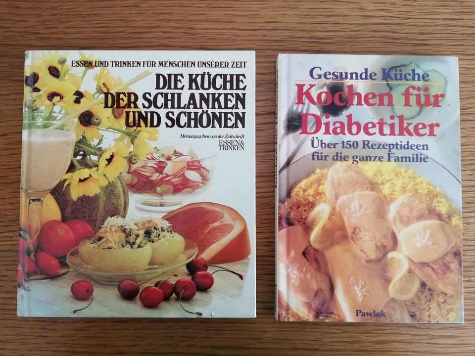Kochbuch f. Diät z. Abnehmen und Diabetiker und in Hahnstätten