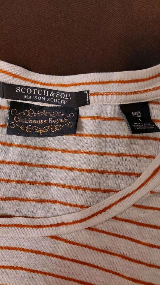 Scotch&Soda Leinen T Shirt.  Gr. 1. NEUwertig.  Hohe Neupreis. in Nürnberg (Mittelfr)