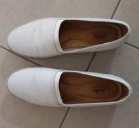 Loafers aus Leder, Gr. 38, von Clarks in weiß Bayern - Fridolfing Vorschau
