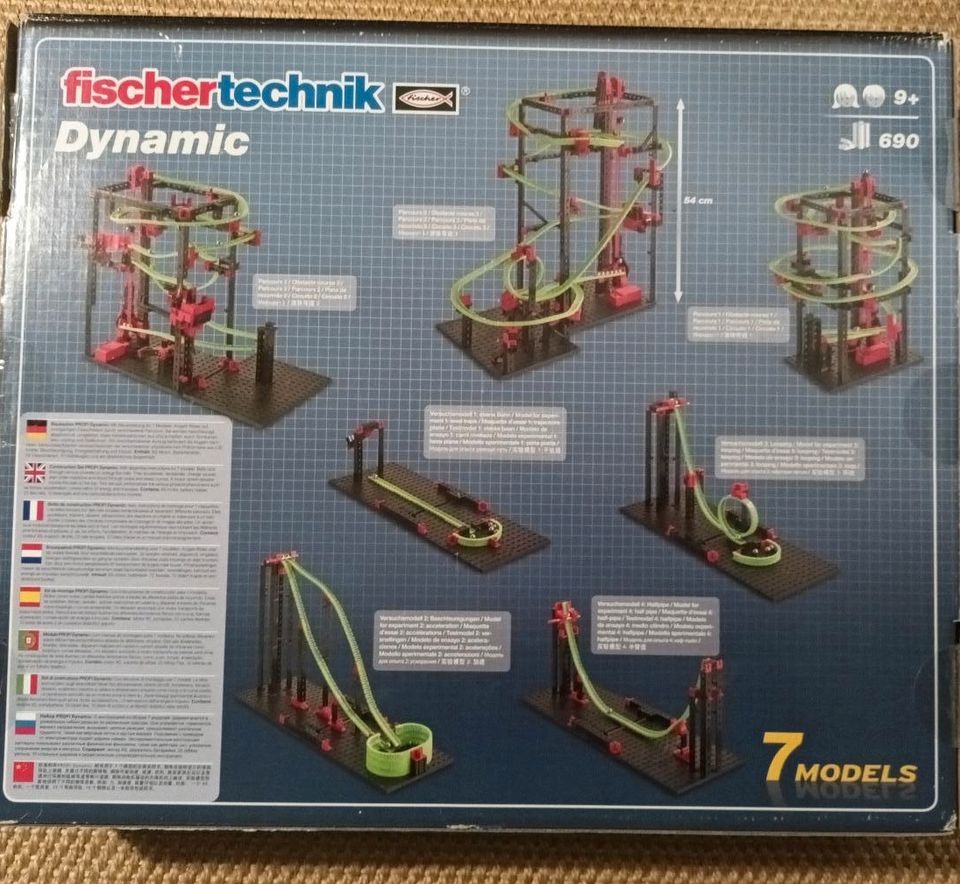 Fischertechnik Kugelbahn Dynamik-Profi, 7 Modelle in Buxtehude