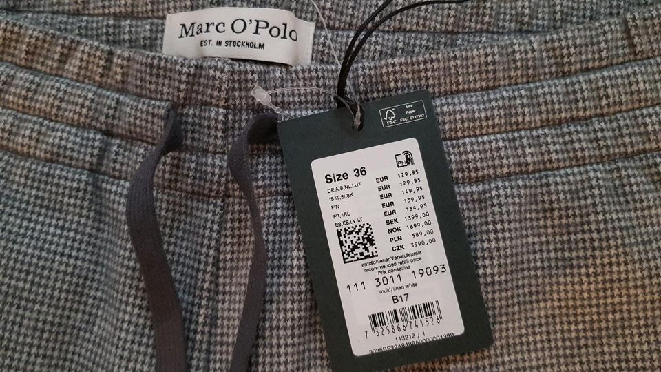 Marc O'Polo Hose 7/8 Gr. 36 neu mit Etikett in Illingen