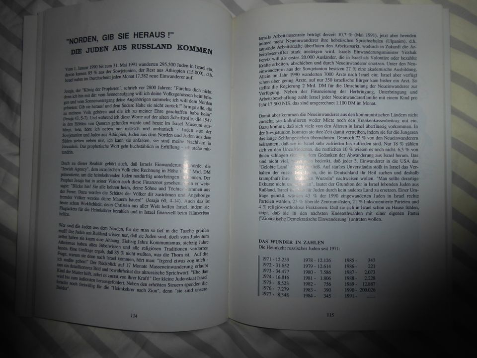 3 x Jahresbuch Israel Ludwig Schneider 1991 1992 1995 ca600Seiten in Hamburg