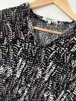Garcia Langarm Bluse schwarz weiß Gr. S/36 wie Neu! Baden-Württemberg - Abtsgmünd Vorschau