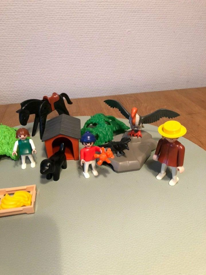 Playmobil Tiere und Zubehör Set - viel Spaß in Hasenmoor