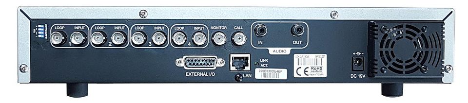 4-Kan. DVR Audio, ohne HDD, LAN, SATA, MPEG-4, Loop (AV-DVRS60AS in Kißlegg