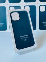 Apple iPhone 12 mini Leder Case Hülle MagSafe Blau Baltic Blue Bayern - Igensdorf Vorschau