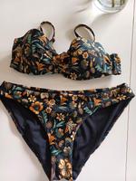 Bikini, Badeanzug mit Blumen, abnehmbare Träger Bayern - Landshut Vorschau