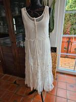 Cream Kleid festlich romantisch verspielt gr. S 36 creme Hessen - Höchst im Odenwald Vorschau