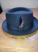 Stetson Woolfelt Trilby Hut - Wolle - dunkelblau - Größe M - neu Köln - Bickendorf Vorschau