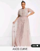Asos Abendkleid/Bridesmaid/Maxi-Kleid in Größe 48 Niedersachsen - Wunstorf Vorschau