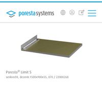 Duschboard Poresta Limit S 1500x900 mm Abl. senkr. NEU Thüringen - Erfurt Vorschau