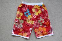 Bixtra Badeshorts Board Shorts rot gelb weiß blau Flower Hawaii L Hessen - Niddatal Vorschau