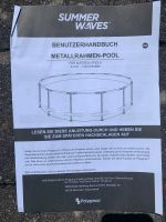 Metallrahmen NEU für Pool 3,6m Durchmesser Nordrhein-Westfalen - Siegen Vorschau