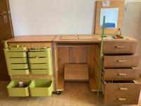 Naehtisch comfort mit Schubladen und Aufbewahrungselenze Baden-Württemberg - Bönnigheim Vorschau