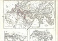 Landkarte ALTE WELTOrbis Terrarum ad mentem Ptolemäus1850 Niedersachsen - Nienstädt Vorschau