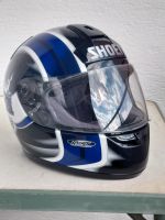 Shoei Helm blau schwarz weiß geschlossener Integral Helm Niedersachsen - Barsinghausen Vorschau