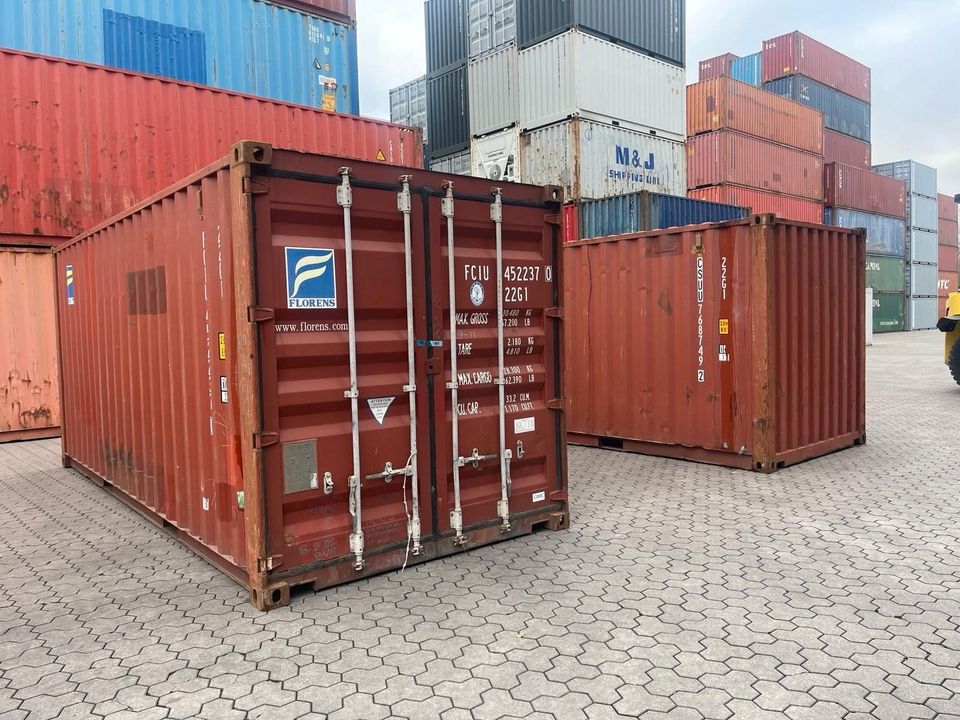 ✅ Seecontainer gebraucht 20Fuß & 40Fuß | Lieferung bundesweit | Lager ✅ in Bispingen