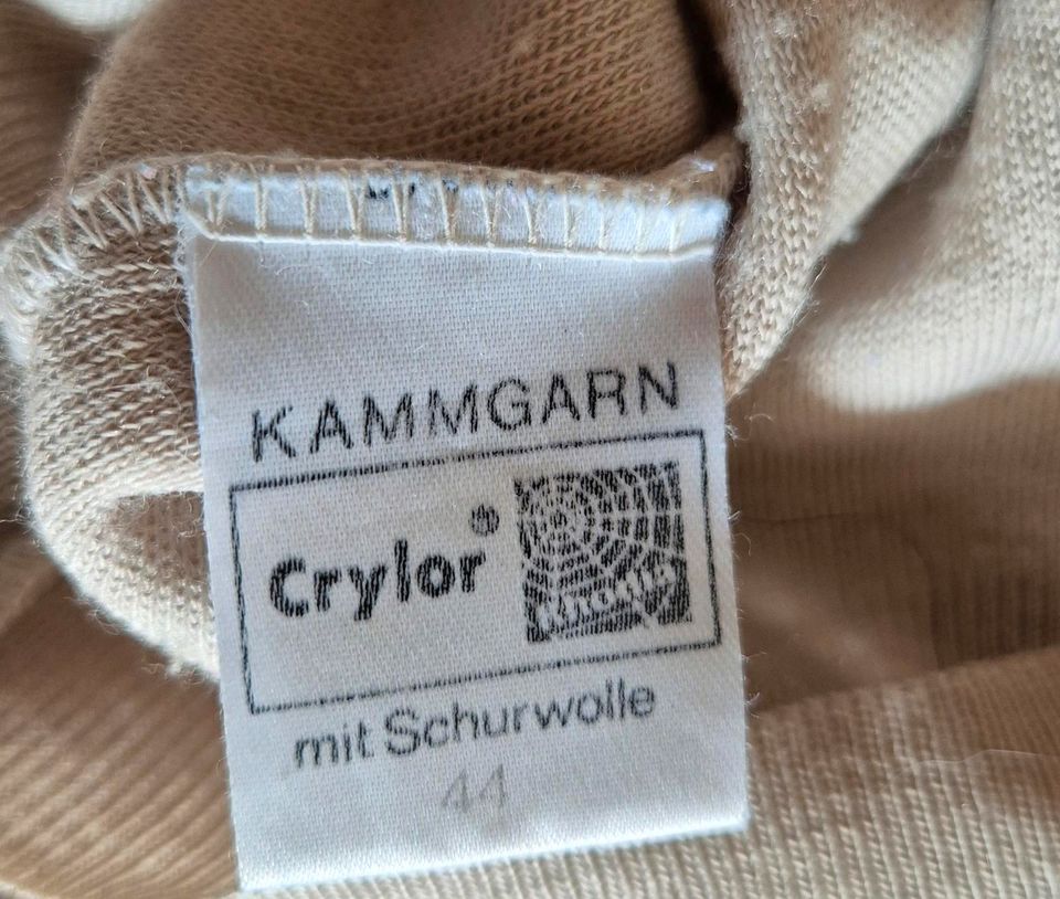 Damenpullover Gr. S beige in Hockenheim