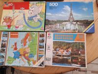 4x alte Puzzle, Landkarte Tom & Jerry Paris Ravensburger MB Wandsbek - Hamburg Bramfeld Vorschau