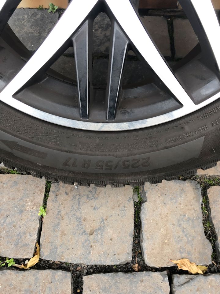 4x Winterkompletträder Michelin Alpine 5  225/55 R17 in Gründau