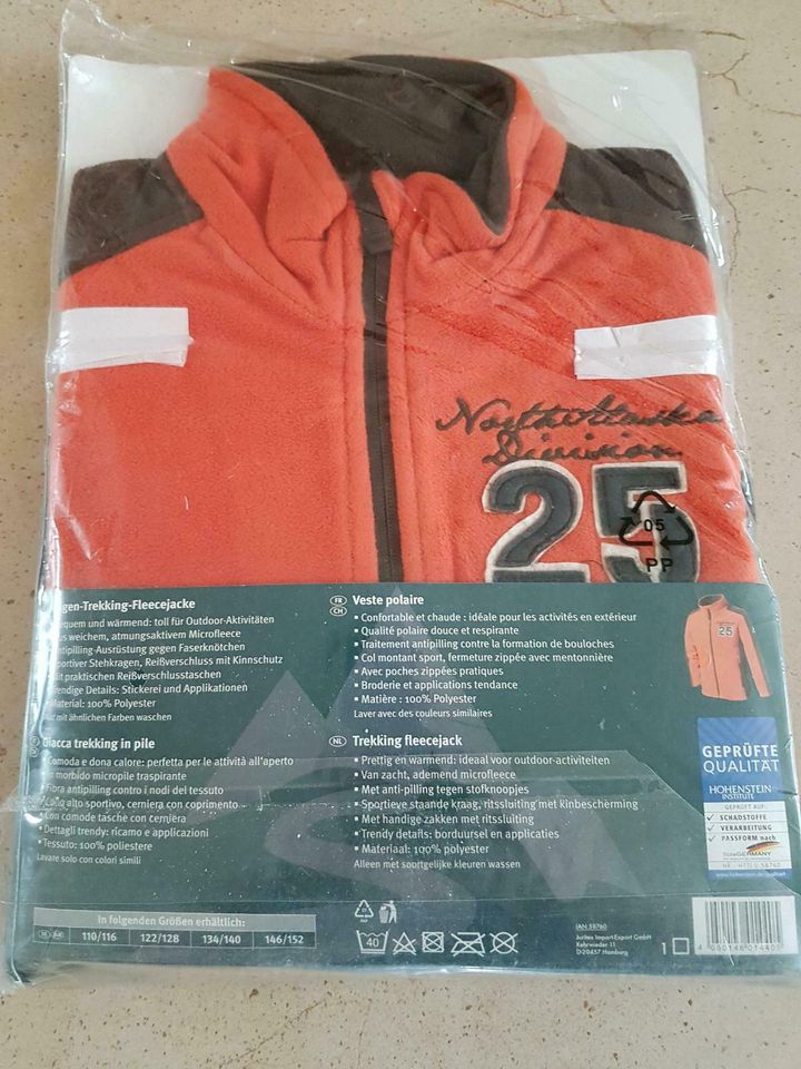 Fleecejacke, neu, originalverpackt, Gr.110/116 in Oberkrämer