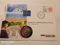 2 EURO Numisbrief Monaco 2013, 500 Jahre Unabhängigkeit Monacos Hessen - Schwalmstadt Vorschau