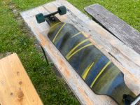 Longboard schwarz/Lila/Gelb Hessen - Hainburg Vorschau