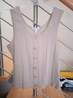Top Shirt von Manguun neu mit Etikett Farbe Natur Größe 40/42 Bayern - Vaterstetten Vorschau
