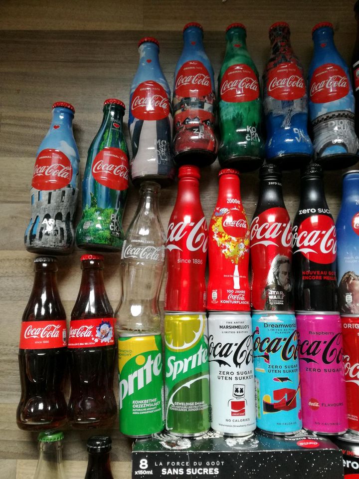 Coca-Cola Dosen Sammlung Flaschen Star Wars Sprite Fanta creation in Stolberg (Rhld)