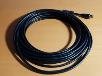 Koaxial Anschluss Kabel 10 m schwarz Wandsbek - Steilshoop Vorschau