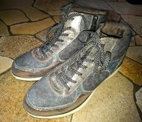 Tamaris Schuhe Sneaker 42 Keilabsatz Absatz Silber Bronze Giltze Bayern - Fürstenfeldbruck Vorschau