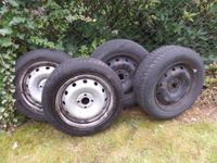 4 Stahlfelgen mit Reifen 185/65 R15 (88T) Nordrhein-Westfalen - Wipperfürth Vorschau