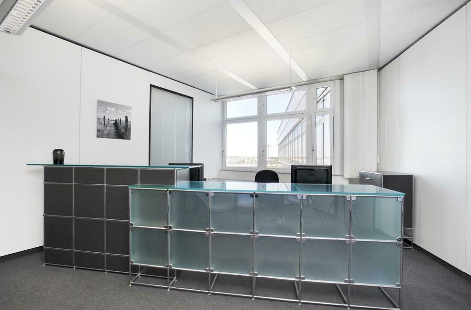 Virtuelles Büro in HQ Erhalten Sie eine private Bürofläche von 20 m² sowie eine Gemeinschaftsfläche von 60 m², die Sie nutzen können, wann immer Sie diese benötigen – alles zusammen in einem günstigen in Walldorf