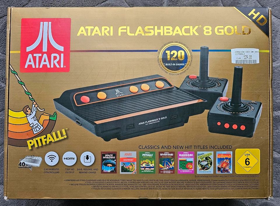 Atari Flashback 8 Gold HD Konsole in OVP in Baunatal