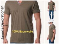 T- Shirt in Kaki mit Knopfleiste!!! 100% Baumwolle!!! In den Größen S bis XXL!!! Bochum - Bochum-Ost Vorschau