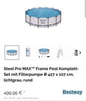 Bestway Steel Pro Max, Frame Pool Komplett 427x107 NEU Hessen - Rödermark Vorschau